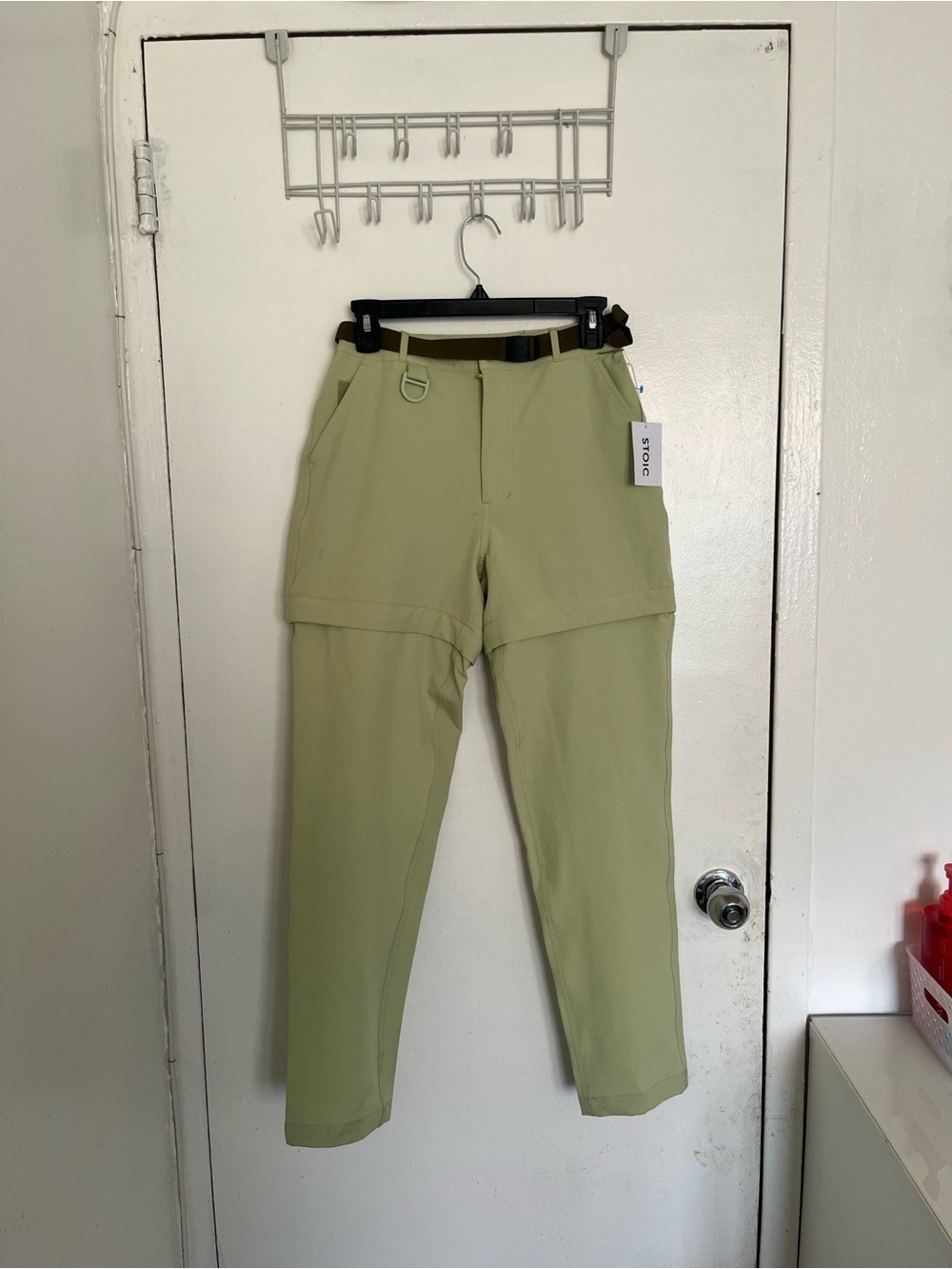 Stoic Light Green Women's Convertible Track Pants